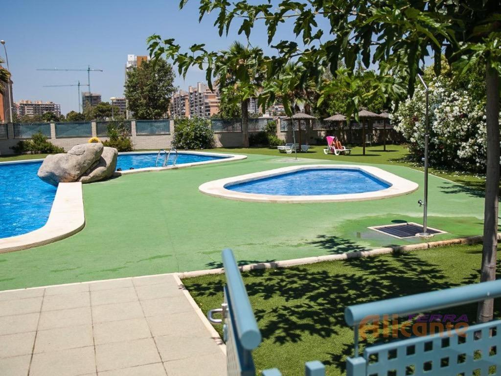 Aпартаменты В San Juan Playa Alicante Bagian luar foto